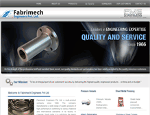 Tablet Screenshot of fabrimech.com